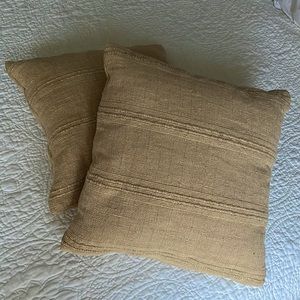 NWOT Pottery Barn Textured Throw Pillows